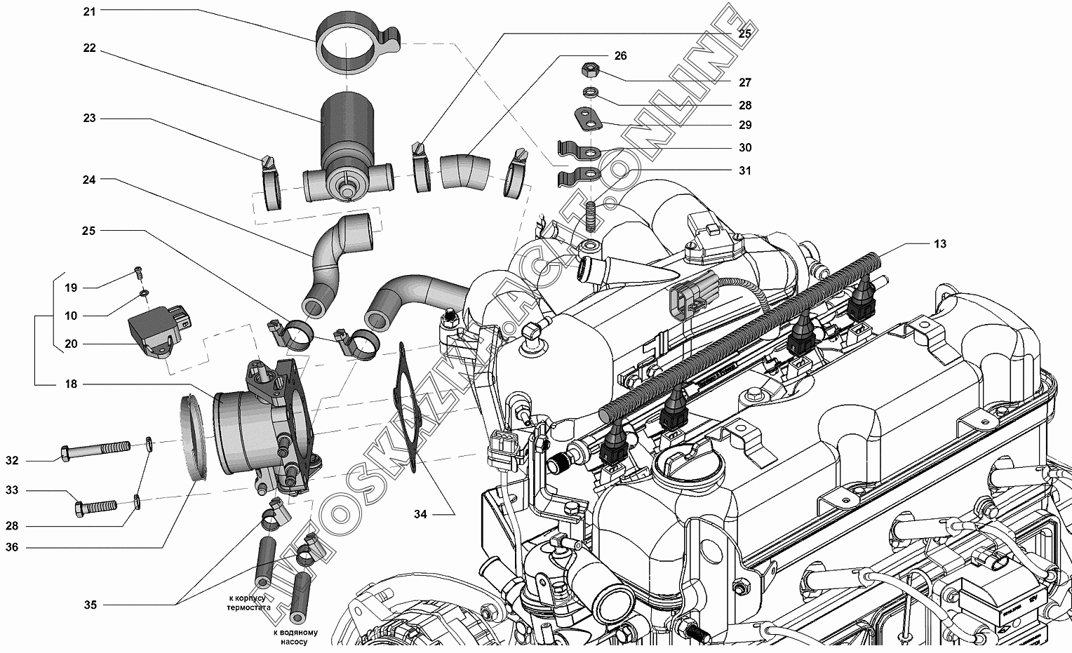 Схема газ 4216